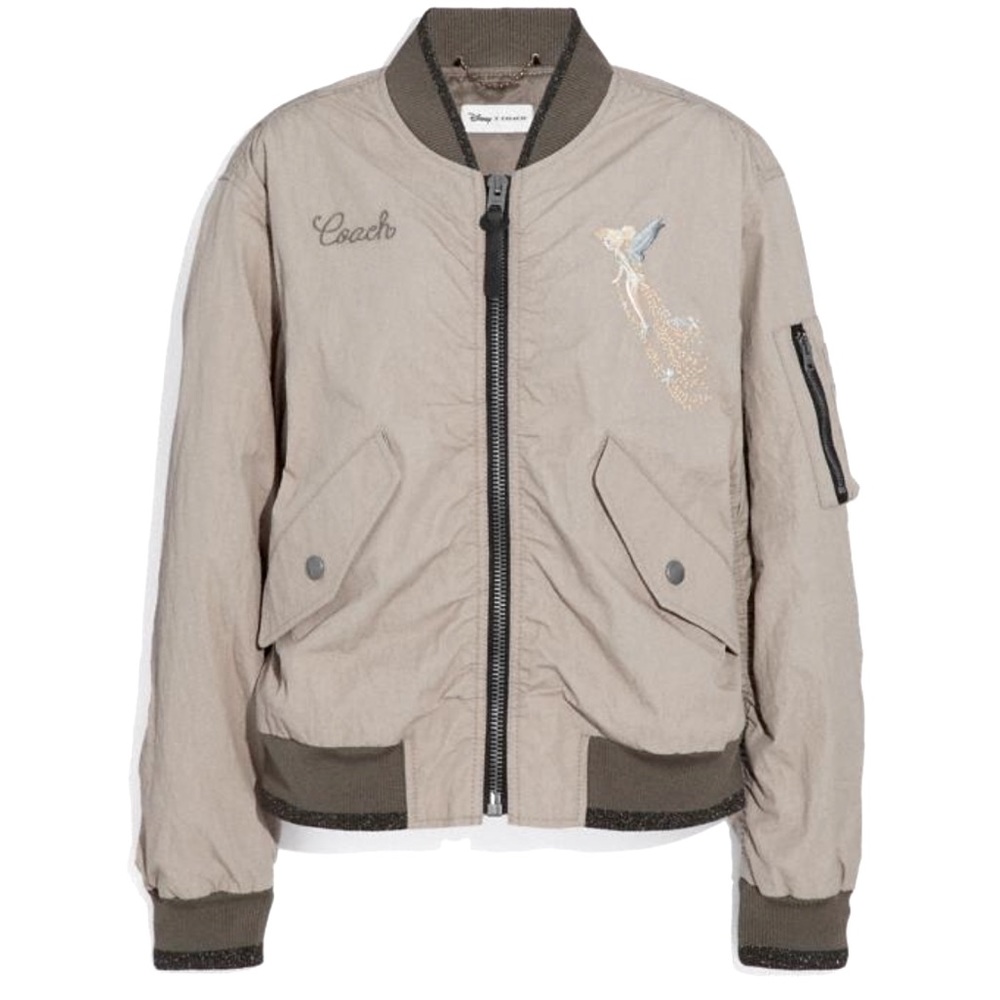 - Disney X Coach M1 Jacket Tinkerbell Neverland BRAND NEW c